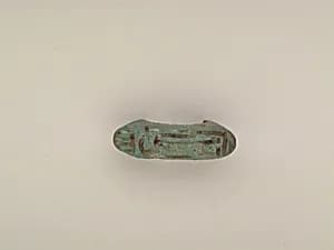 Ring, glazed signet by Unknown Artist