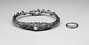 Silver bracelet by Unknown Artist