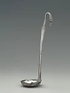 Silver kyathos (cup-shaped ladle) by Unknown Artist