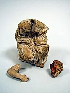Statuette of a girl, fragmentary by Unknown Artist