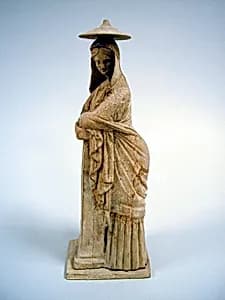 Statuette of a woman by Unknown Artist