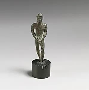 Statuette of a youth by Unknown Artist