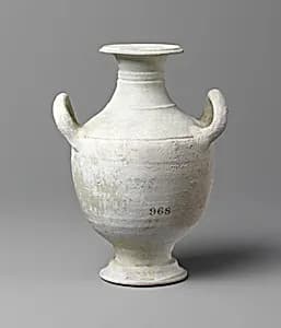 Terracotta amphora by Unknown Artist