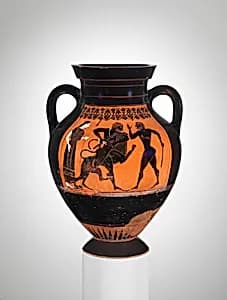 Terracotta amphora (jar)