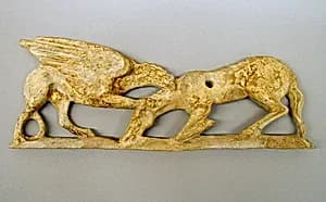 Terracotta appliqué by Unknown Artist