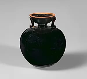 Terracotta aryballos (oil flask) by Unknown Artist