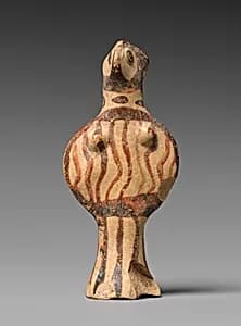 Terracotta female figure by Unknown Artist