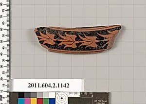Terracotta fragment from a pyxis lid (box) by Unknown Artist
