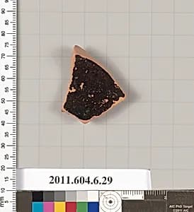 Terracotta fragment of a bowl? by Unknown Artist