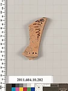 Terracotta fragment of a Genucilia plate by Unknown Artist