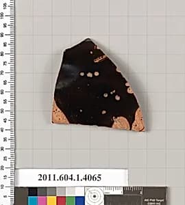 Terracotta fragment of a kylix or skyphos?  by Unknown Artist