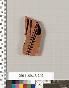 Terracotta fragment of a neck-amphora (jar) by Unknown Artist