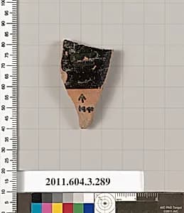 Terracotta fragment of a neck-amphora (jar) by Unknown Artist
