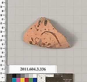 Terracotta fragment of a neck-amphora (jar) by Unknown Artist