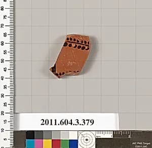 Terracotta fragment of a neck-amphora (jar) by Unknown Artist