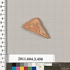 Terracotta fragment of a neck-amphora (jar) by Unknown Artist