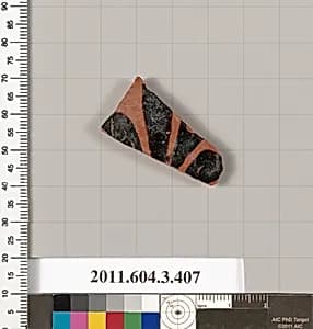 Terracotta fragment of a neck-amphora (jar) by Unknown Artist