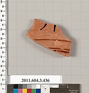 Terracotta fragment of a neck-amphora (jar) by Unknown Artist