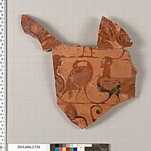 Terracotta fragment of a neck-amphora (jar) by Unknown Artist