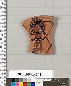 Terracotta fragment of a neck-amphora (jar) by Unknown Artist
