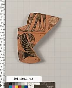 Terracotta fragment of a neck-amphora (jar) by Unknown Artist