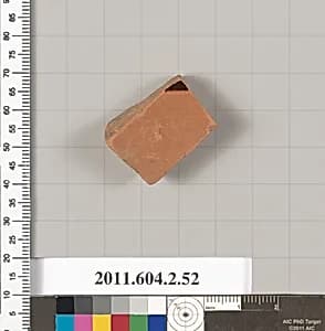 Terracotta fragment of a pot by Unknown Artist