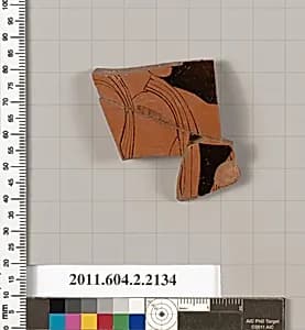 Terracotta fragment of a pot by Unknown Artist