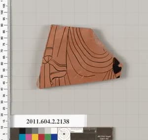 Terracotta fragment of a pot by Unknown Artist