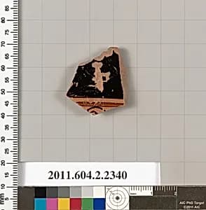 Terracotta fragment of a stamnos (jar) by Euphronios