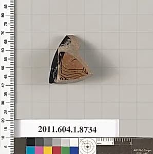 Terracotta fragment of a stemless cup by Unknown Artist