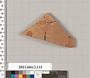 Terracotta fragment of an amphora (jar) by Unknown Artist