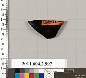 Terracotta fragment of an oinochoe (jug) by Unknown Artist