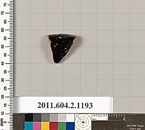 Terracotta fragment of an oinochoe (jug)? by Unknown Artist