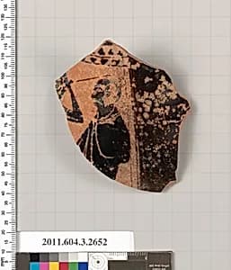 Terracotta fragment of an olpe (jug) by Unknown Artist