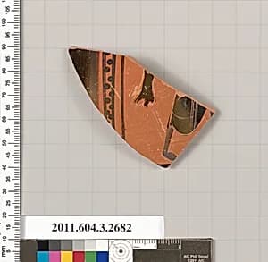 Terracotta fragment of an olpe (jug) by Unknown Artist