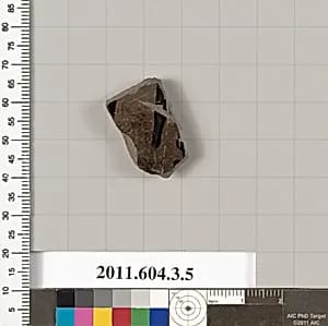Terracotta fragment of an open shape by Unknown Artist