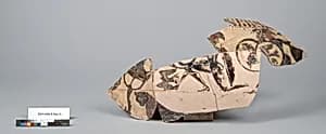 Terracotta fragments of a krater by Unknown Artist