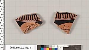 Terracotta fragments of a stamnos (jar) by Unknown Artist