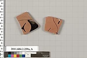 Terracotta fragments of a stamnos (jar) by Unknown Artist