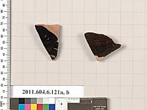 Terracotta fragments of closed shapes  by Unknown Artist