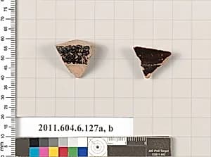 Terracotta fragments of closed shapes  by Unknown Artist