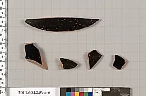 Terracotta fragments of pots by Unknown Artist