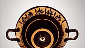 Terracotta kylix (drinking cup) by Unknown Artist