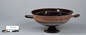 Terracotta kylix (drinking cup) by Unknown Artist