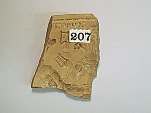 Terracotta mold fragment by Unknown Artist