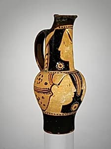 Terracotta oinochoe (jug) by Torcop Group