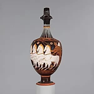 Terracotta oinochoe (jug) by Stuttgart Group