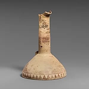 Terracotta oinochoe (jug) by Unknown Artist