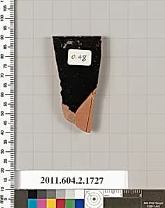 Terracotta rim fragment of a skyphos (deep drinking cup) by Unknown Artist