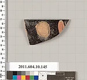 Terracotta rim fragment of a skyphos (deep drinking cup) by Unknown Artist